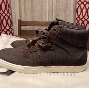 EXPRESS Perforated High Top Sneaker